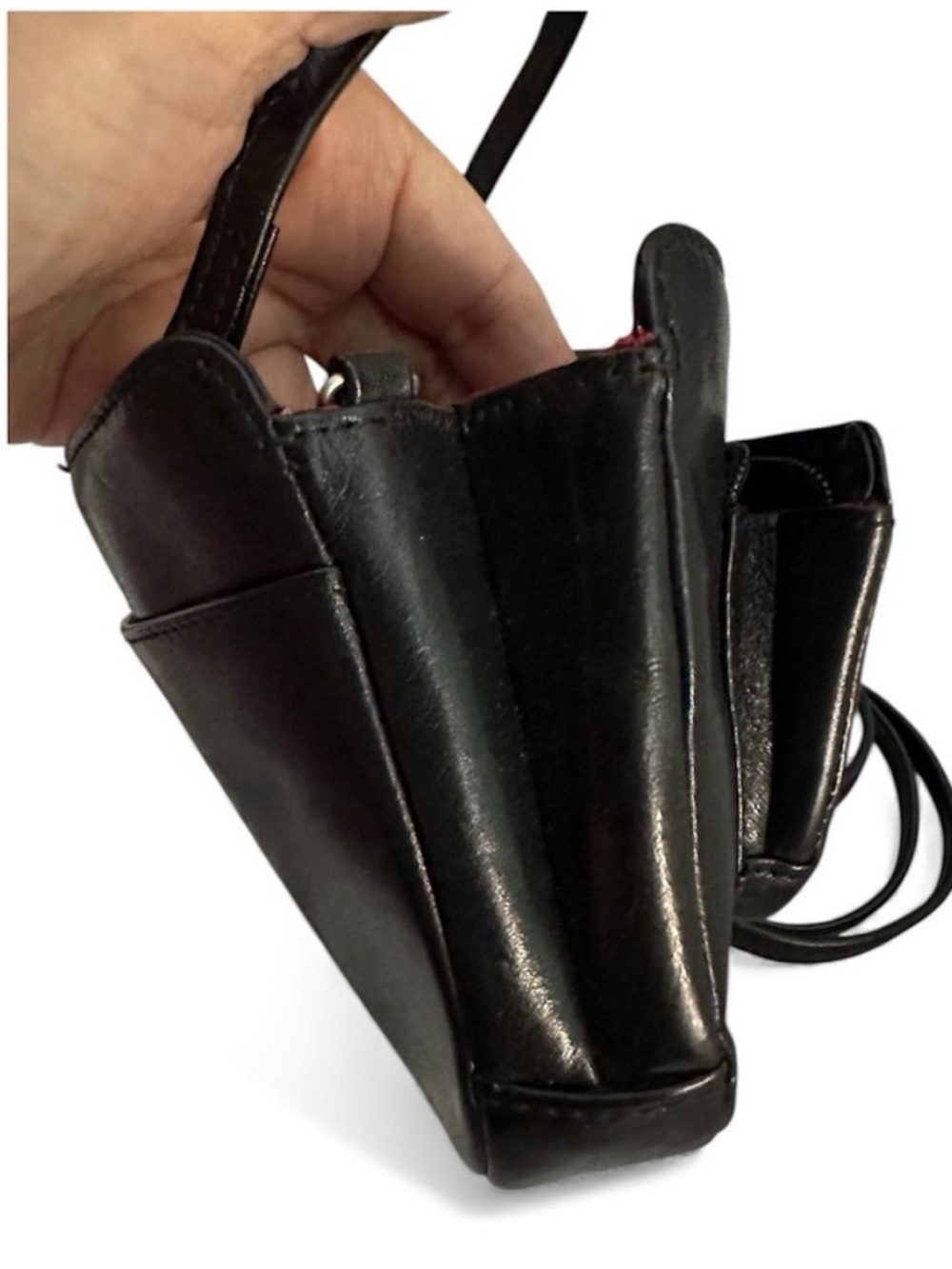 HOBO Black Leather Shoulder Bag - Picture 3 of 7